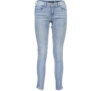 Jeans Femme GUESS JEANS Bleu clair Textile SF2666 - Coupe Regular - Taille standard