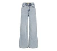 Jack & Jones Jxtokyo Wide Hw Jeans R6173 DNM Noos Femme Jeans, Bleu Jeans Clair, 29W / 30L