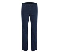 Kaffe Jeans femme Vicky coupe droite taille haute Bleu 40