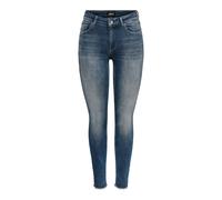 Only Jeans ONLBLUSH Life Mid SK ANK RW REA422 – denim bleu gris spécial – M / 30L Femme