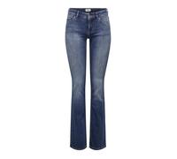 Only Jeans Onlblush LW Flared DNM Rea1303 Noos – bleu moyen denim – S / 34L EU