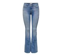 Only Jean Onlblush Mid Flared DNM TAI467 Femme Bleu W28 L32