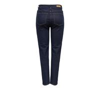 Only Pantalon droit femme Onlemily Hw Mae334 Straight Ank – denim bleu foncé 31W/32L EU