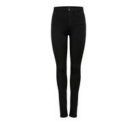Only Jean skinny ONLFOREVER – taille haute denim stretch 5 poches Noir M / 32L