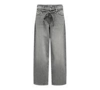 ONLY Jean pour femme ONLGIANNA Coupe droite Taille moyenne Coupe ballon Medium Grey Denim 30W / 32L