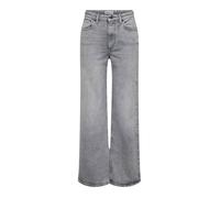 Only Jean ONLJuicy taille haute coupe large coton mélangé gris 32 / Long. 30