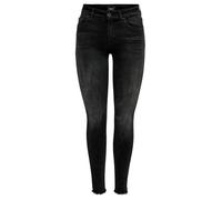 Jeans Femme ONLY Noir Coton - Skinny - Taille standard