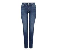 ONLY Jean Onlalicia REG DNM DOT879 Noos Femme bleu foncé Taille 30 Longueur 30