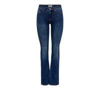 Only Jeans Femme Onlblush Mid Flared DNM Tai021 Noos Denim bleu foncé L / 34L EU