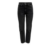 ONLY Onlemily Life Hw STR Ank DNM Nas997 Noos, Jean Noir, 31W / 32L Femme