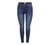 Only Jean skinny ONLPOWER Taille moyenne, coupe skinny, denim bleu foncé XL / L32