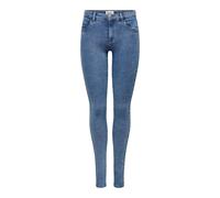 Only Jean Skinny Rain – taille mi-haute – denim bleu médium – S / 32L