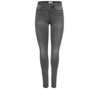 Jeans femme Only Royal life high Gris Sx32