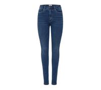 Jeans femme - Only - Royal life - Skinny - Taille haute - Denim bleu foncé