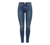 Jeans femme Only Wauw life skinny Bleu Sx30