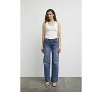 Jeans femme Pulz Jeans Vega UHW Bleu 28x32