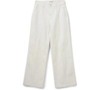 Sofie Schnoor - Off White Mid Rise Jeans - Femme - Pantalons - Blanc - Taille: 44 FR