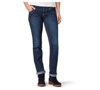 TOM TAILOR 202212 Alexa Straight Jeans Femme ,10282 - Dark Stone Wash Denim ,30W / 32L