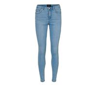 Vero Moda Tanya Normal Waist Slim Piping Jeans Bleu XS / 30 Femme