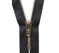 Jeans fermeture Éclair YKK en laiton 13 cm 580 13 cm-Noir