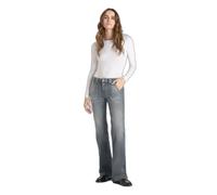 Jeans flare femme Le Temps des cerises Gris 33