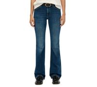 Superdry Jeans Flare Mid Rise Femme Bleu Taille 26x30
