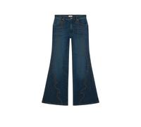Jeans Flare femme Wrangler Western 70s Bleu 28x30