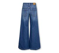 Jeans flare fille Only California - bleu, coupe large mi-haute, 98% coton bio, 2% élasthanne 13 ans