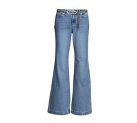 Jeans flare / larges femmes MICHAEL Michael Kors FLARE CHAIN BELT DNM JEAN Bleu EU XXL