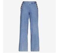 Jeans flare / larges femmes Only ONLMADISON HW BUTTON WIDE Bleu US 30 / 30