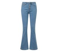 Jeans Flare taille haute femme QS Reena Bleu 36x30