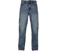 Jeans flare - Urban Classics - Sand destroyed washed - 5 poches - Coupe ample - Confort maximal 34