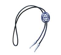 JEAN'S FRIEND American Southwest Pattern Totem Oval Wedding Bolo Tie Cravate