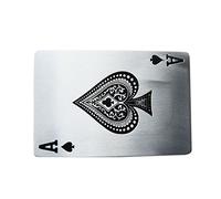 JEAN'S FRIEND New Vintage Ace Card Belt Buckle Boucle de ceinture