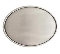 JEAN'S FRIEND New Vintage Silver Plated Classic Oval Blank Custom Belt Buckle Boucle de ceinture