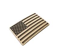 JEAN'S FRIEND Vintage Bronze Plated American USA Flag Belt Buckle Boucle de ceinture