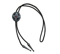 JEAN'S FRIEND Vintage Southwest Celtic Cross Knot Oval Bolo Tie Cravate