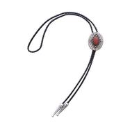 JEAN'S FRIEND Western American Southwest Pattern Oval Wedding Bolo Tie Cravate