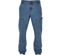Urban Classics Jeans double genou – bleu clair délavé – Taille 34 Homme