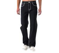 Jeans Homme Slim Survette Escalade Bodybuilding Mode Randonnée Large Coton Peintre Skinny Training Musculation Elephant Genouillere Africain Moto Survette Homme Noir XL