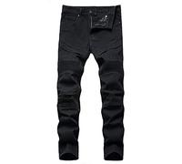 Jeans Homme Stretch Slim Fit Pantalon Skinny Pantalon Denim Styles Casual Vintage Mode Travail Pantalons Cargo Déchiré Hommes Denim Jeans Coupe Ajustée pour Hommes Jean de Travail 2025