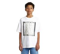 Jeans Knit pvt ltd T-Shirt Oversize R T SS pour garçon Blanc (Blanc D29766-01-110), 14 Ans