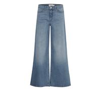 Jeans large femme Ichi Twiggy Bleu 28x32