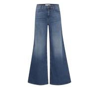 ICHI Ihtwiggy Wide Mous 19037 - Bleu moyen - Taille 30W x 32L - Femme