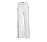 Jeans large taille haute femme Jack & Jones Tokyo MR6011 - white denim - 29x30 30/34