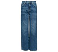 Jeans large taille mi-haute en coton biologique femme Superdry Bleu 30x30