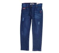 JEANS - Lee Cooper - LCFS3 PA BLUE S1-8A - Bleu - Coupe Droite - Fille 12 ans