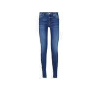 Jeans Liu Jo Femme, Modèle Skinny Taille Haute, En Coton, Couleur Denim Bleu