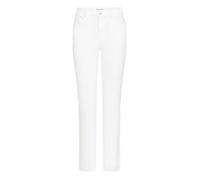 Jeans medium straigh taille haute femme Pulz Jeans Emma Blanc 34x30