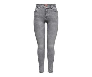 Jeans mi-poussÃ©e femme Only Onlpower azg937 Gris Lx32